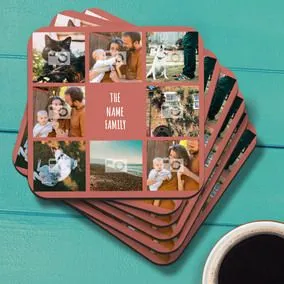 Personalised coaster