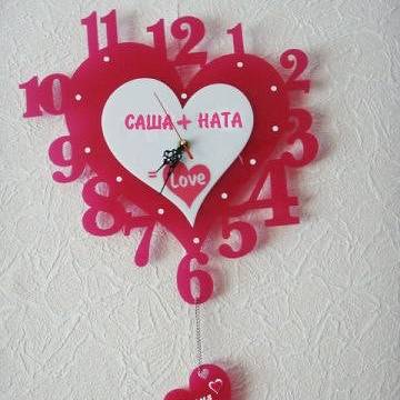 Heart Wall Clock
