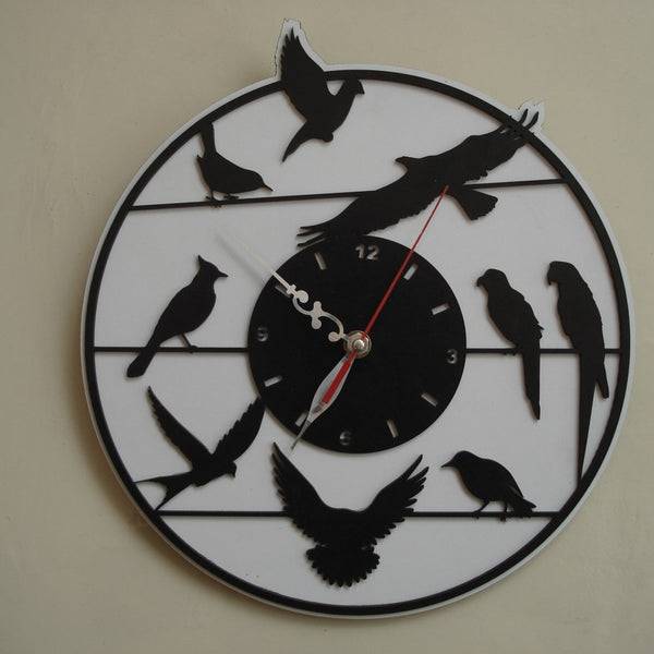 Birds Wall Clock