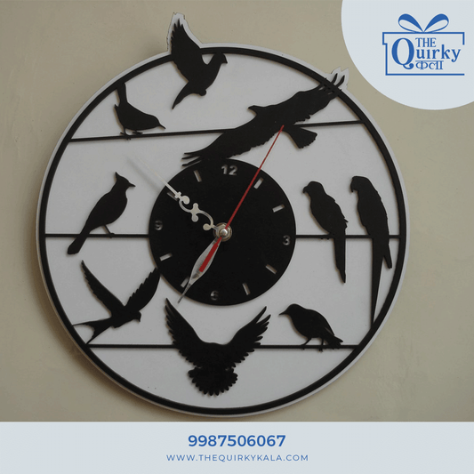 Birds Wall Clock