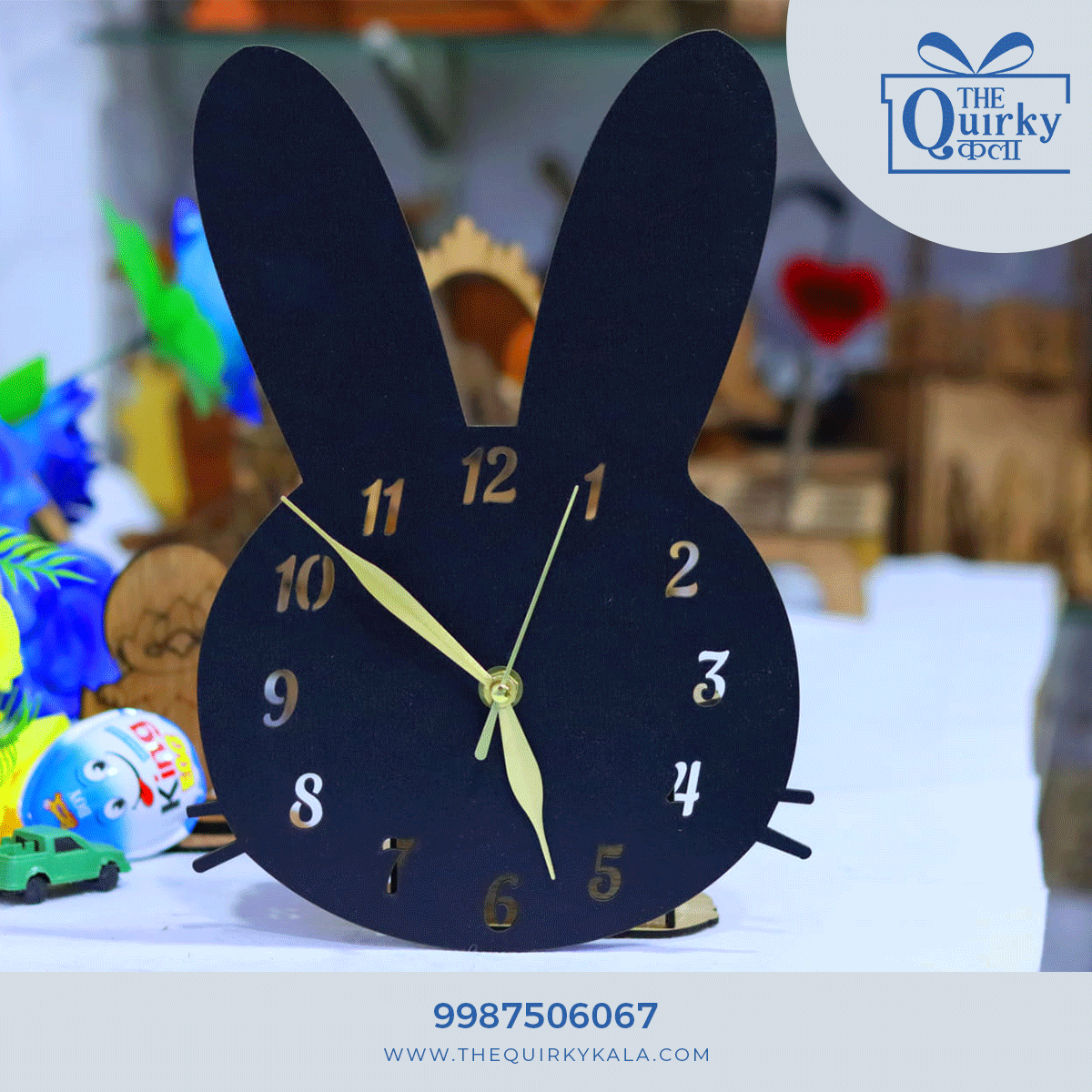 Bunny Wall Clock