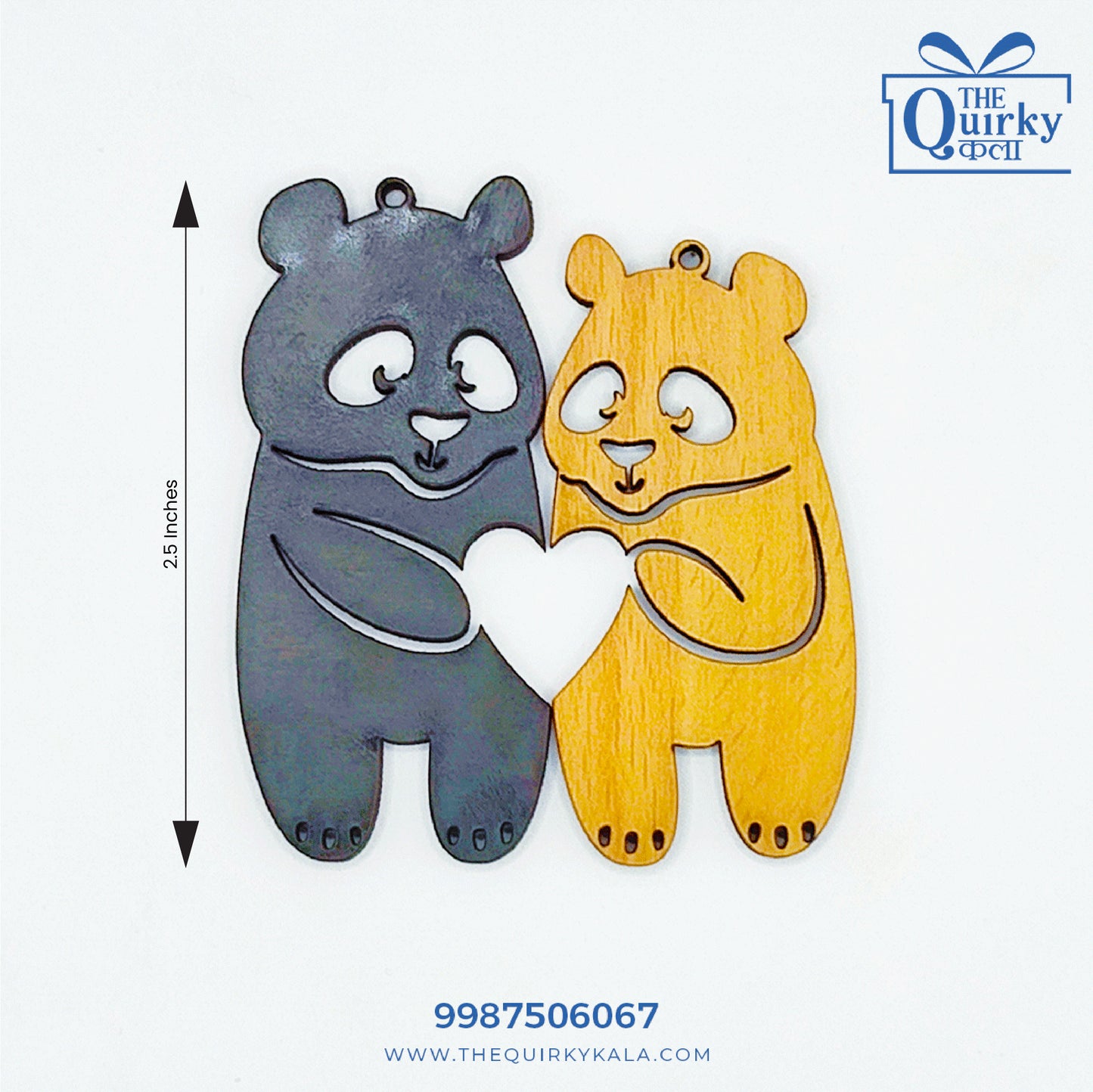 Cute Animals Couple Keychains