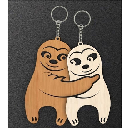 Cute Animals Couple Keychains