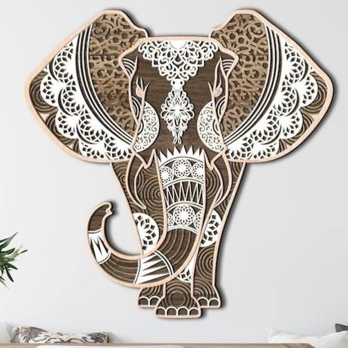 Elephant Mandala