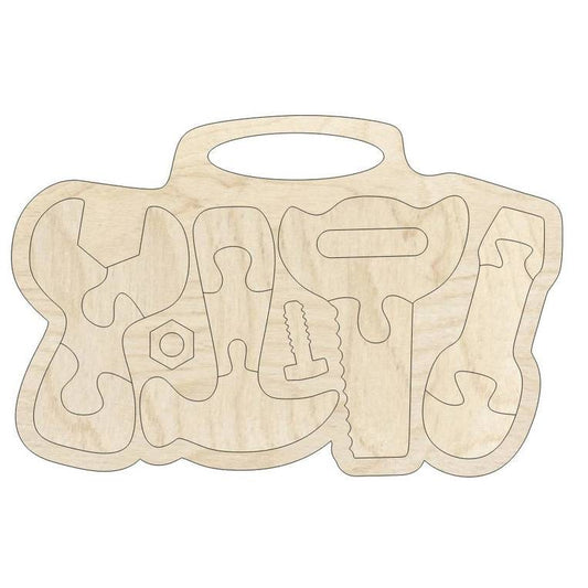 Toy Tool Set Jigsaw Puzzle