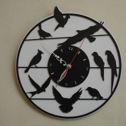 Birds Wall Clock